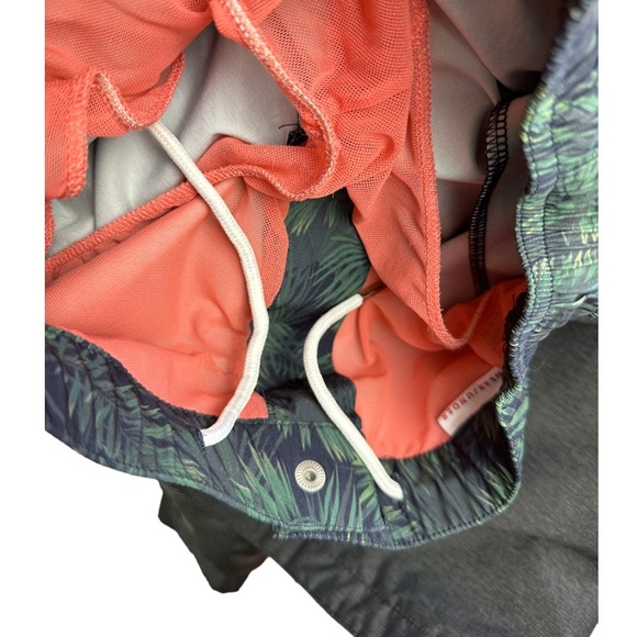 Mosmann Australia Men's Swim Shorts Palm Tropical Jungle Leaves Size Large - Picture 8 of 8